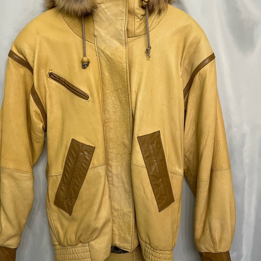 Marvin Richards Leather Coat